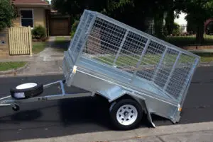 8x5 Single Axle Heavy Duty Galvanised Tipper with 400mm sides