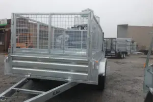 9x5 Tandem Axle Heavy Duty Galvanised with 400mm sides, 2800kg ATM