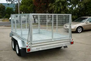 10x6 Tandem Axle Heavy Duty Galvanised with 300mm sides, 2800kg ATM