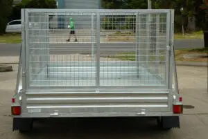 10x6 Tandem Axle Heavy Duty Galvanised with 300mm sides, 2800kg ATM