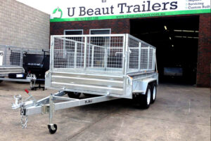 10x6 Tandem Axle Heavy Duty Galvanised with 400mm sides, 2800kg ATM