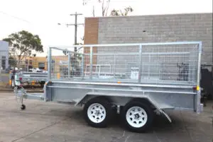 10x6 Tandem Axle Heavy Duty Galvanised with 400mm sides, 2800kg ATM