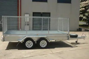 12x6 Tandem Axle Heavy Duty Galvanised with 300mm sides, 2800kg ATM