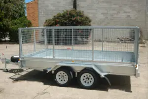 12x6 Tandem Axle Heavy Duty Galvanised with 300mm sides, 2800kg ATM