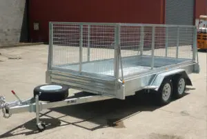 12x6 Tandem Axle Heavy Duty Galvanised with 300mm sides, 2800kg ATM