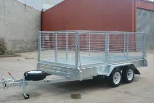 12x6 Tandem Axle Heavy Duty Galvanised with 300mm sides, 2800kg ATM