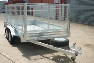 12x6 Tandem Axle Heavy Duty Galvanised with 300mm sides, 2800kg ATM