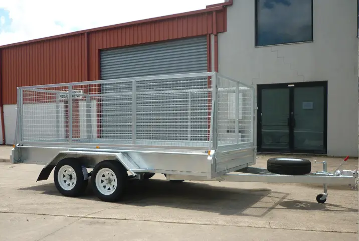 12x6 Tandem Axle Heavy Duty Galvanised with 300mm sides, 2800kg ATM