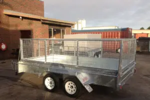 12x6 Tandem Axle Heavy Duty Galvanised with 400mm sides, 2800kg ATM