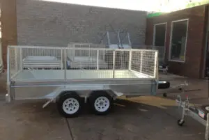 12x6 Tandem Axle Heavy Duty Galvanised with 400mm sides, 2800kg ATM