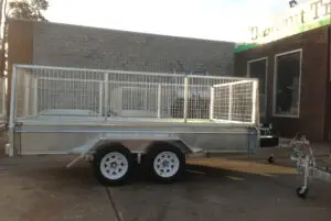 12x6 Tandem Axle Heavy Duty Galvanised with 400mm sides, 2800kg ATM
