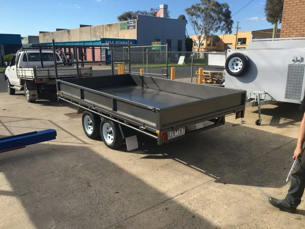 12×7 Tandem Flat-Top Trailer – 2,800kg ATM