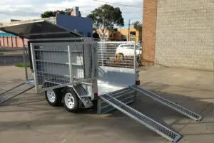 8x5 Tandem Lawn Mower Trailer 2000kg ATM