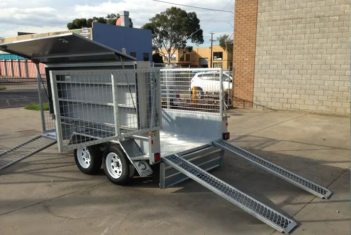 8x5 Tandem Lawn Mower Trailer 2000kg ATM