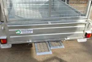 8x5 Tandem Lawn Mower Trailer 2000kg ATM