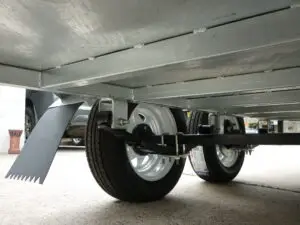 8x5 Tandem Axle Box Trailer Galvanised Cage Heavy Duty 2800kg ATM