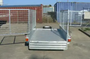 8x5 Single Axle Heavy Duty Galvanised Tipper with 400mm sides