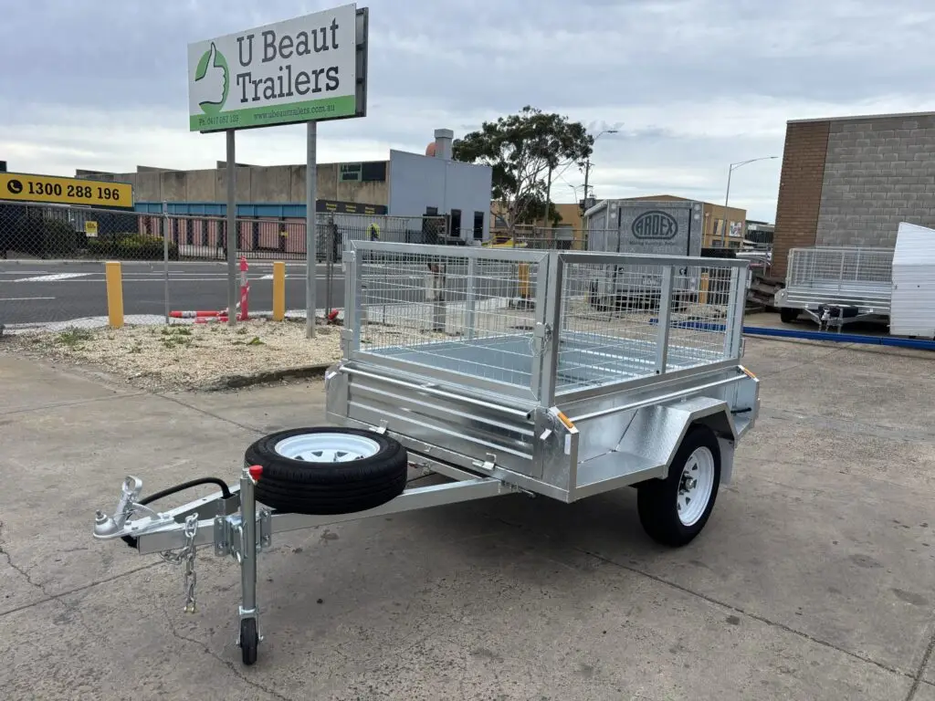 6×4 Single Axle Tipper Trailer – 300mm sides