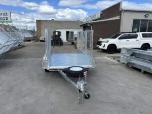 9x5 Tandem Axle Heavy Duty Galvanised with 300mm sides, 2000kg ATM