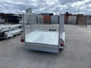 9x5 Tandem Axle Heavy Duty Galvanised with 300mm sides, 2000kg ATM