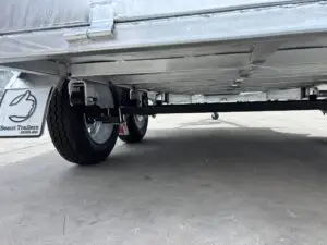 9x5 Tandem Axle Heavy Duty Galvanised with 400mm sides, 2000kg ATM
