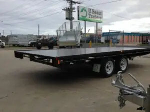 16X8 Tandem Flat Top, 2000kg ATM