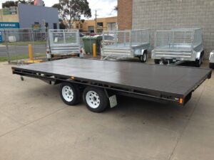 16X8 Tandem Flat Top, 2000kg ATM