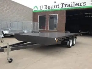 16X8 Tandem Flat Top, 2000kg ATM