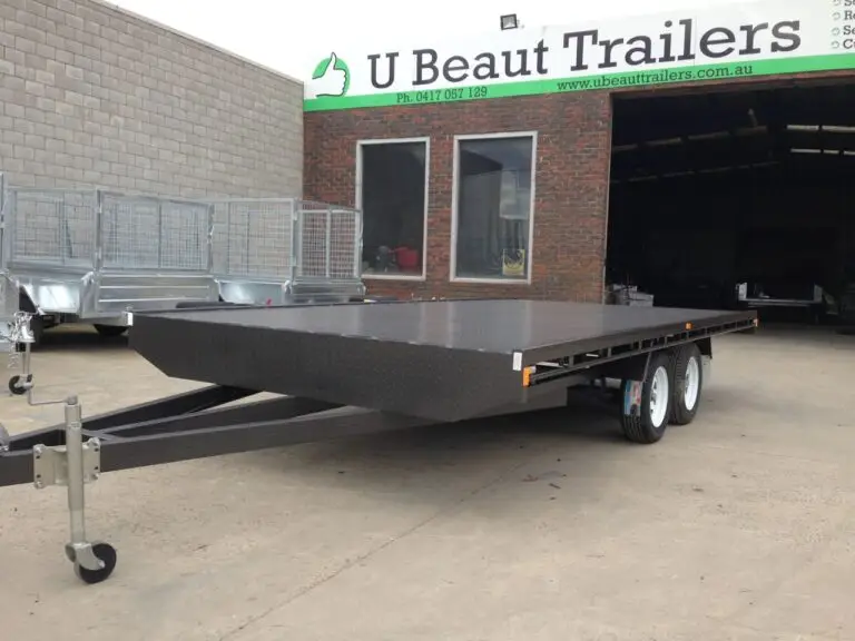 16X8 Tandem Flat Top, 2000kg ATM