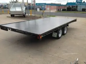 16X8 Tandem Flat Top, 2000kg ATM