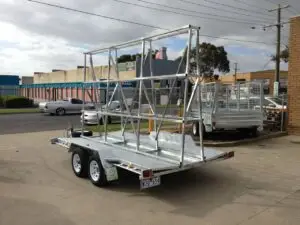 14x6.6 Tandem Window Frame Trailer 2000kg ATM