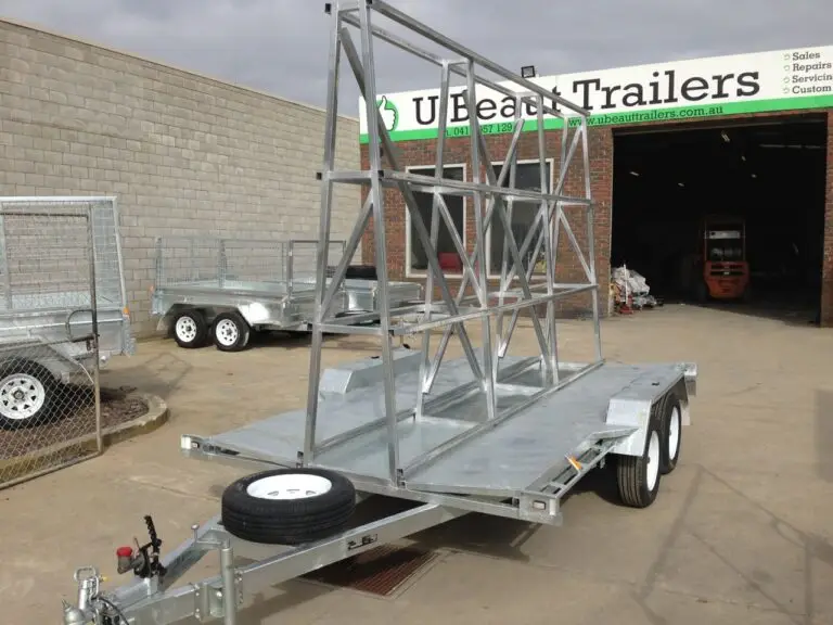 14x6.6 Tandem Window Frame Trailer 2000kg ATM