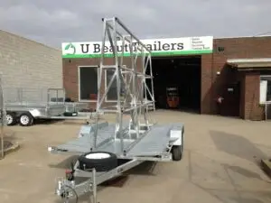 14x6.6 Tandem Window Frame Trailer 2000kg ATM