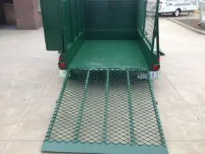 8x5 Tandem Lawn Mower Trailer Green 2000kg ATM