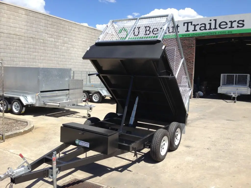 8×5 Tandem Tipper Trailer – 380mm sides