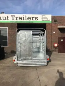 12x6 Tandem Stock Cattle Crate Trailer Galvanised 2800kg ATM