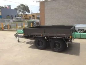 9x7 Tandem Flat Top Off Road , 2000kg ATM