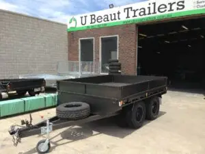 9x7 Tandem Flat Top Off Road , 2000kg ATM