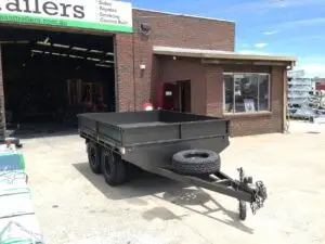 9x7 Tandem Flat Top Off Road , 2000kg ATM