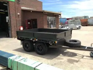 9x7 Tandem Flat Top Off Road , 2000kg ATM