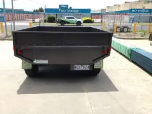 9x7 Tandem Flat Top Off Road , 2000kg ATM