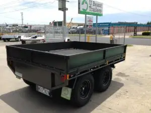 9x7 Tandem Flat Top Off Road , 2000kg ATM