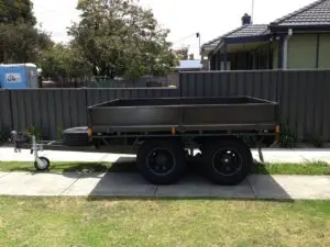 9x7 Tandem Flat Top Off Road , 2000kg ATM
