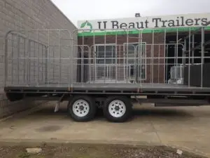 16x8 Tandem Flat Top with Truck gates , 3500kg ATM