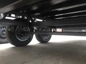 12x8 Flat Top Tandem trailer with Cattle Crate Stock, 3500kg ATM 3.5 Ton
