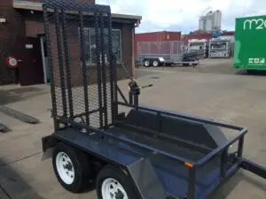 7x4 Tandem Plant Trailer Scissor lift Trailer