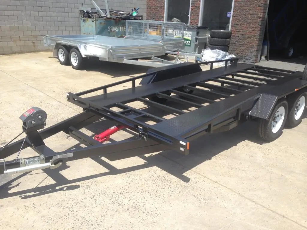 Tandem car Trailer Tilt
