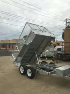 9x5 Hydraulic Tandem Tipper with 400mm side 3500kg ATM 3.5 Ton