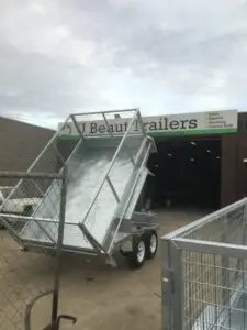 9x5 Hydraulic Tandem Tipper with 400mm side 3500kg ATM 3.5 Ton