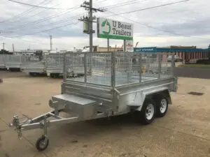 12x6 Hydraulic Tandem Tipper with 400mm side 3500kg ATM 3.5 Ton